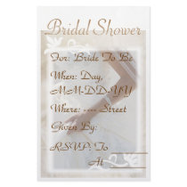Custom  Bridal Shower  Stationery