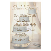 Custom  Bridal Shower  Stationery