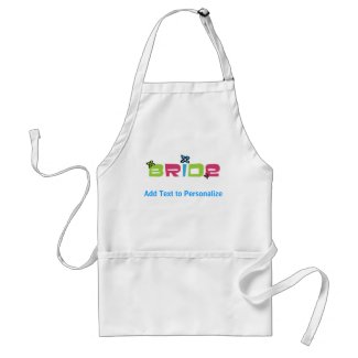 Custom Bride Apron apron
