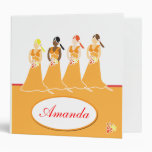 Custom Bridesmaids Binder Notebook