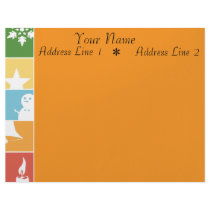 Custom Bright Winter Letterhead