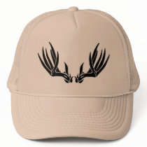 Custom Buck Antler Mesh Hat