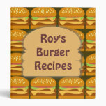 Custom Burger Binder