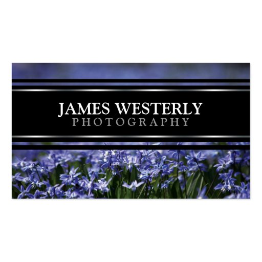Custom Business Cards For Photographers (front side)