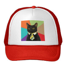 Custom Business Cat Hat