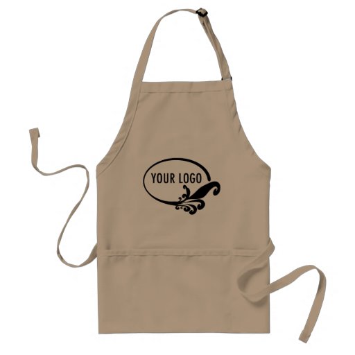 Custom Business Logo Apron Zazzle