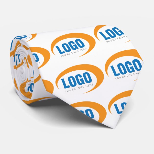 Custom Business Logo Tie