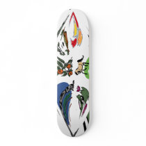 ©Custom by Deertrailco Instant Wrap-2 Skateboard Deck