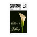 Custom calla lily wedding postage postage by perfectpostage Custom calla lily wedding postage postage