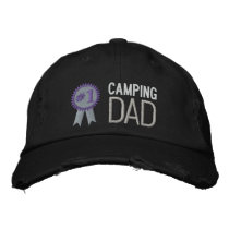 Custom Camping Father's Day / Birthday Dad embroidered hats by jamiecreates1 Custom Camping Father's Day / Birthday Dad embroidered hats