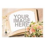 Custom Candle RSVP Elegant Initations Invites