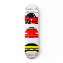 Custom Car Skateboard by Deertrailco Custom Car Skateboard