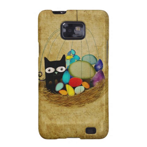 Custom Cat Samsung Galaxy S case
