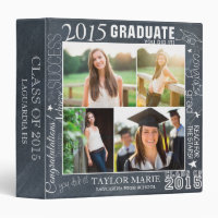 Custom Graduation 2015 Photo Scrapbook  Binders