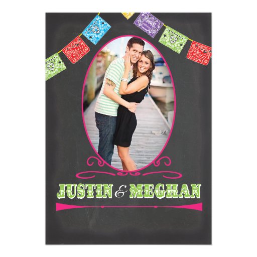 Custom Chalkboard Mexican Fiesta CONTACT DESIGNER! Custom Invites