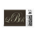 Custom chocolate cream postage postage