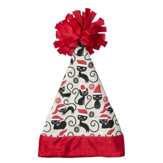 Custom Christmas Gift Cats Santa Hat