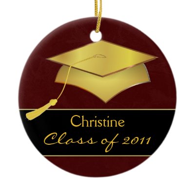 Custom Christmas Ornament - Graduation Gift