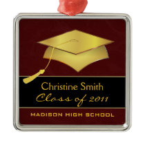 Custom Christmas Ornament - Graduation Gift ornaments