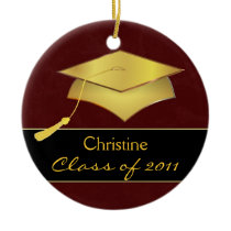 Custom Christmas Ornament - Graduation Gift ornaments