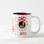 Custom Christmas Ornaments Photo Coffee Mug