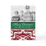 Custom Christmas Photo Card