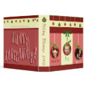 Custom Christmas Photo Scrapbook Binder by jamiecreates1 Custom Christmas Photo Scrapbook Binder