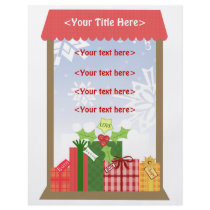 Custom Christmas Scenes Business or Personal flyers by jamiecreates1 Custom Christmas Scenes Business or Personal flyers
