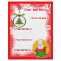 Custom Christmas Scenes Business or Personal flyers by jamiecreates1 Custom Christmas Scenes Business or Personal flyers