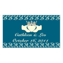 Custom Claddagh Business Card Template