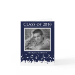 Custom Class of 2010 Graduation Announcement Blue cards