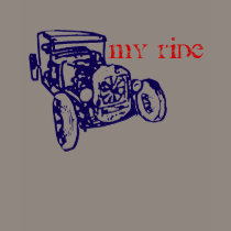 Custom Classic Hot Rod Kids Tshirt
