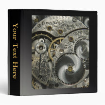 Custom Clockwork 15" Binder