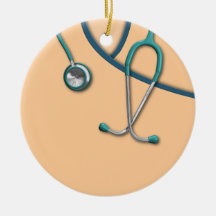 Custom Color Medical Scrubs Ornament