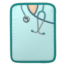 Custom Color Medical Scrubs Sleeves For iPads