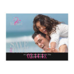 Custom Color, Photo Save the Date Postcards