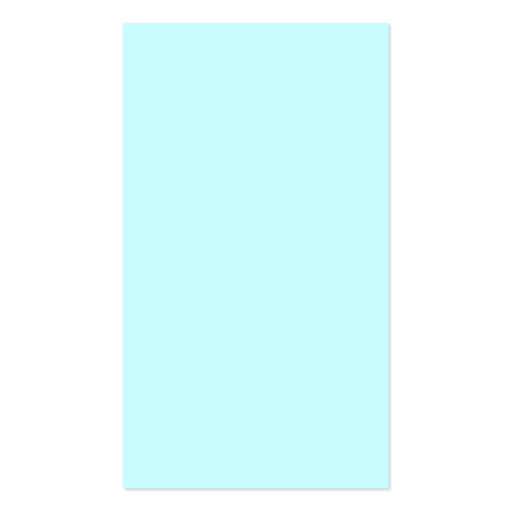 Custom Color-Simple Blue Barred Design Business Card (back side)