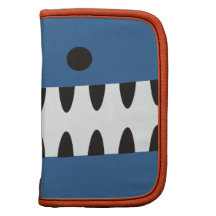 Custom color smiling teeth monster heart planner
