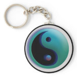 Custom Color YingYang Keychain
