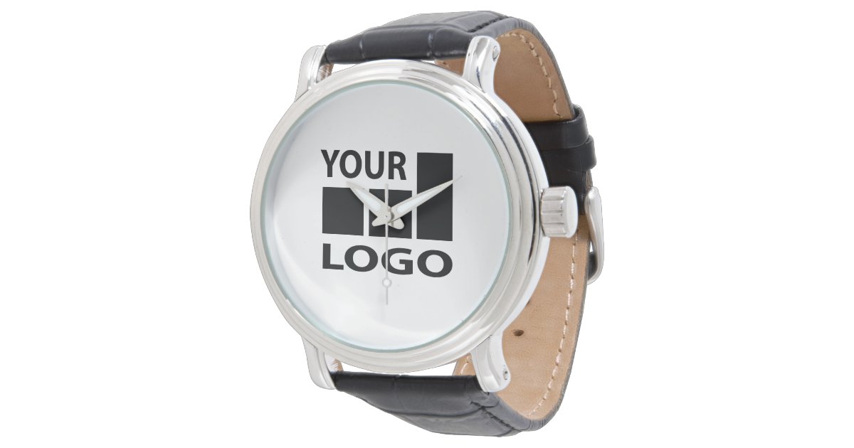 Custom Company Color and Logo Watches Zazzle