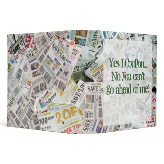 Custom Coupon Binder Organizer Extreme Coupons zazzle_binder