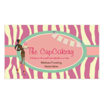 Custom Cupcake Bakery Business Cards business cards