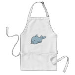 Custom Cute Baby Dolphin Cartoon aprons