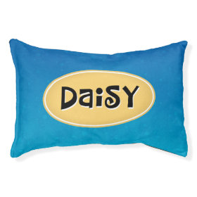 Custom Daisy Small Dog Bed
