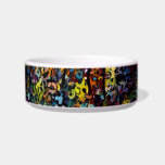 Custom Decorative Art pet food bowl
