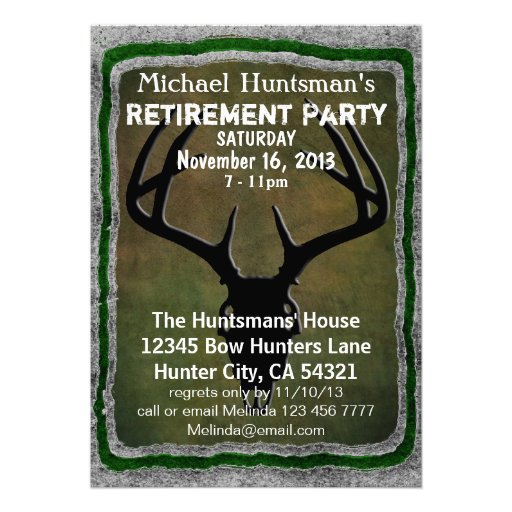 Custom Deer Hunting Skull Custom Announcement