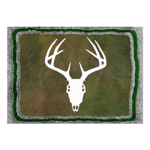 Custom Deer Hunting Skull Custom Announcement