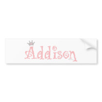 Custom Design - Addison Bumper Stickers