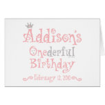 Custom Design - Addison cards