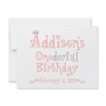 Custom Design - Addison Custom Invitations